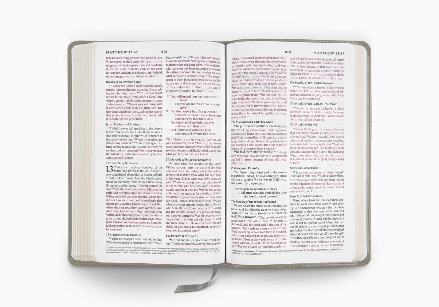ESV Thinline Bible, Red Letter